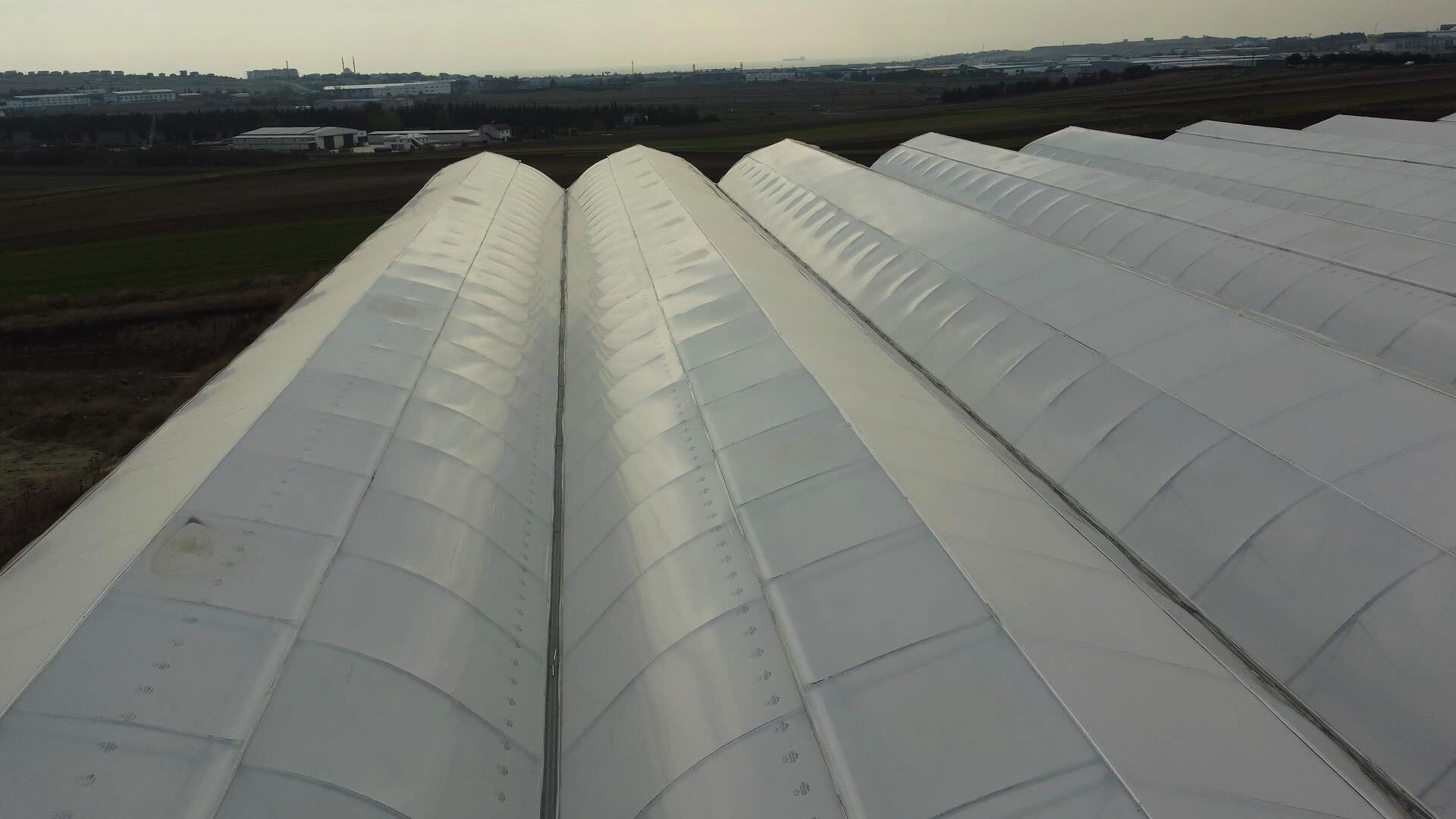 The Tibbi Silivri complex, Çeltik Village, Silivri — 49,000 m² of greenhouse production, built and equipped.