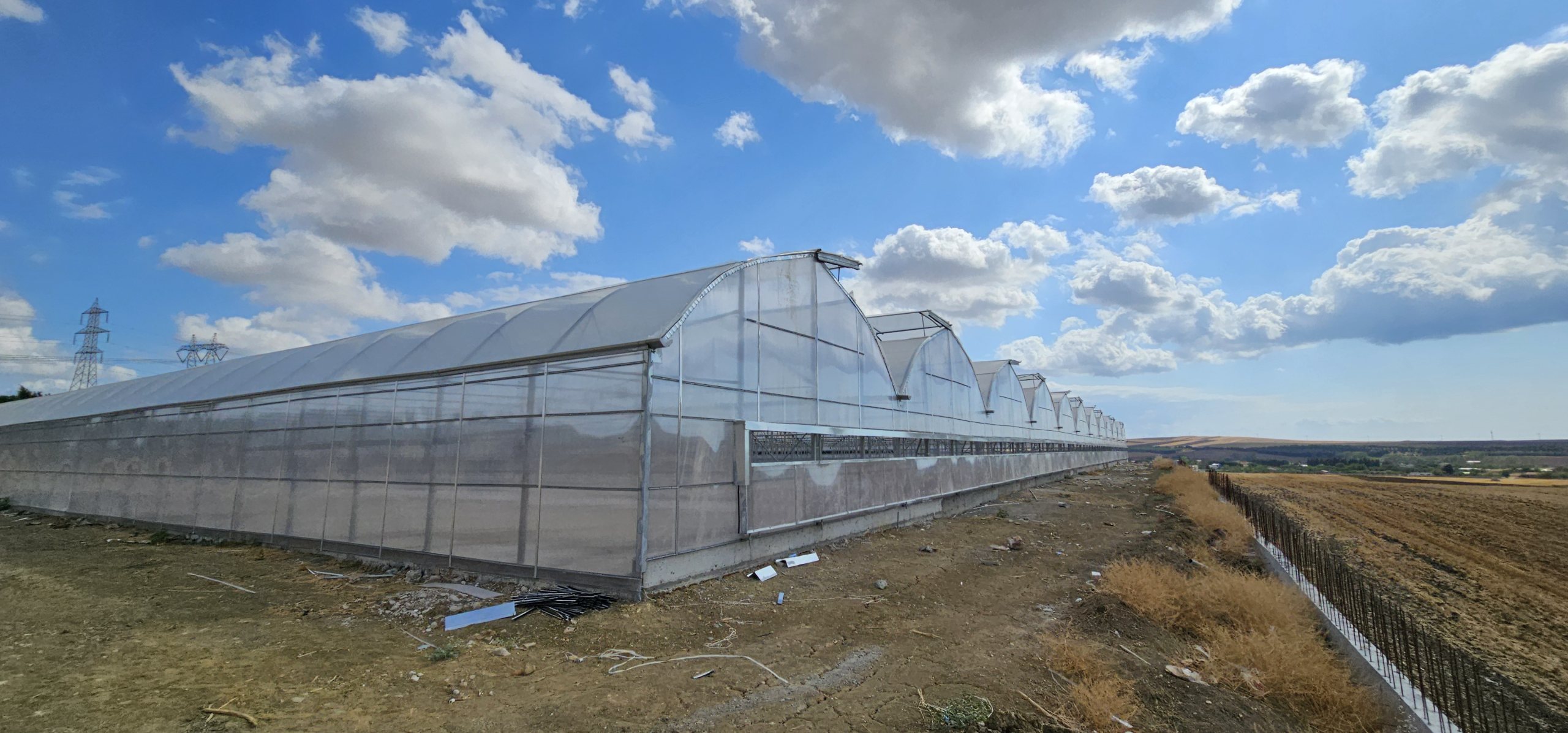 The facility exterior from the approach