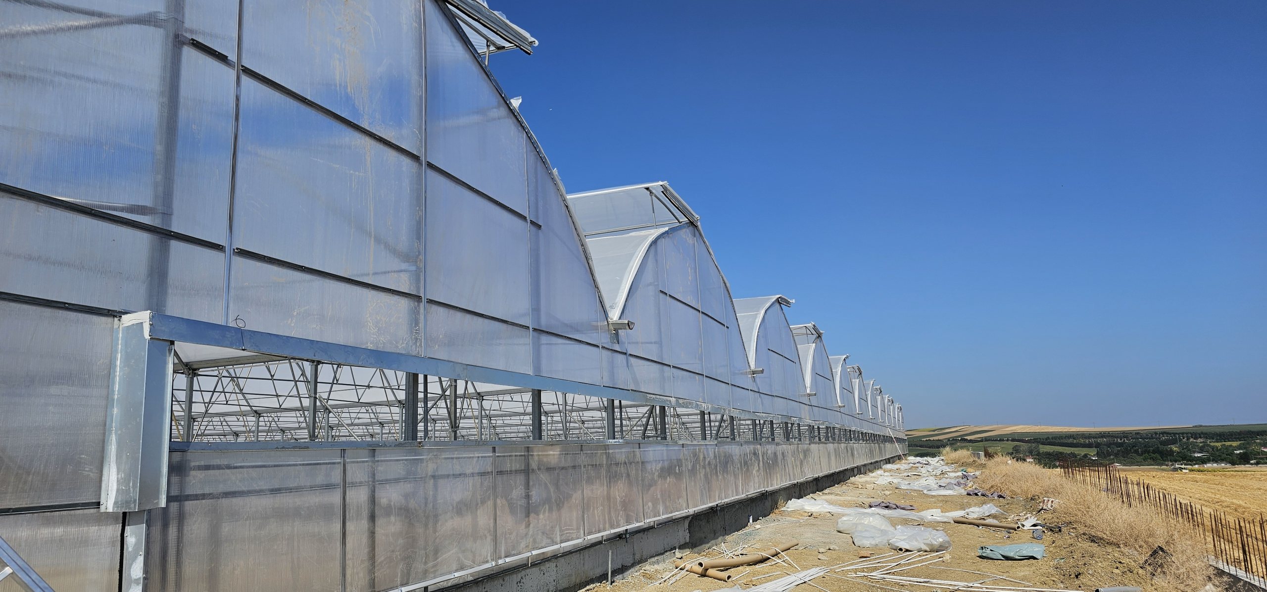 Cladding installation under way